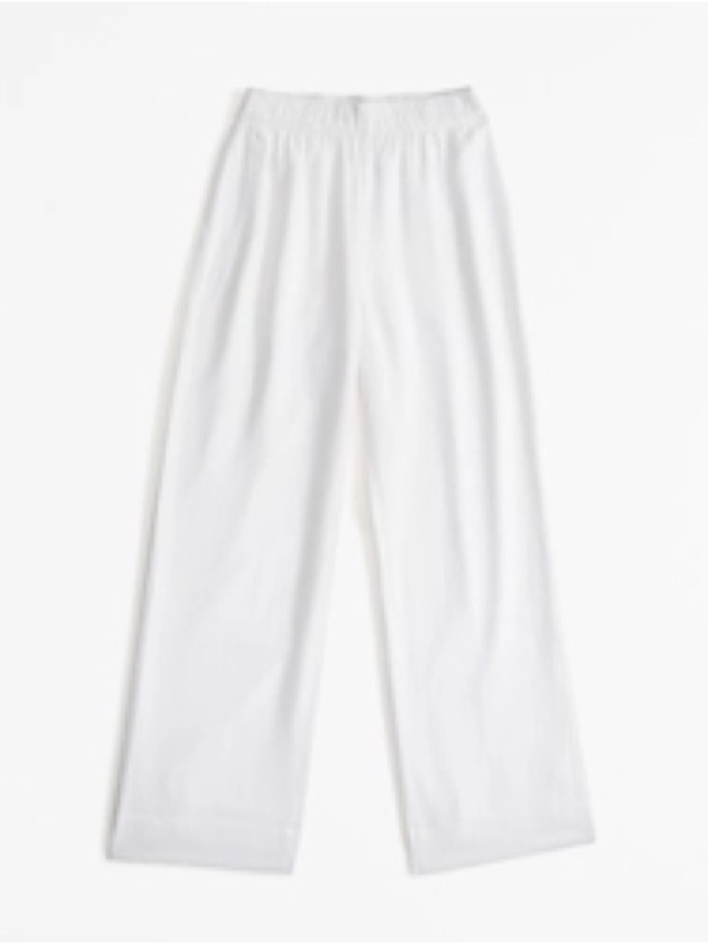 Abercrombie & Fitch Linen-Blend Wide Leg Pants